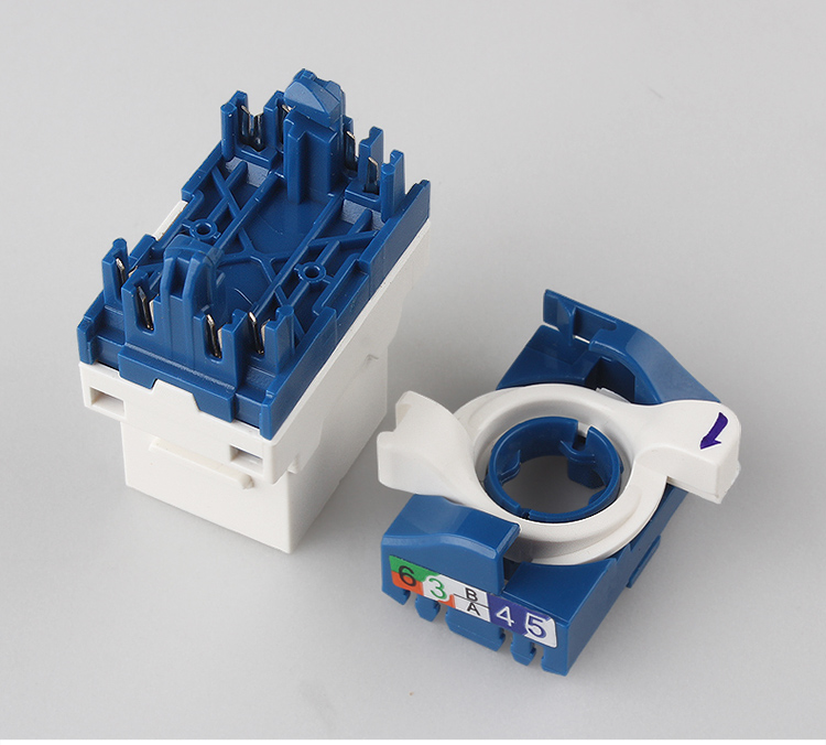 Hight Quality Cat6A UTP Keystone Coupler  (4)